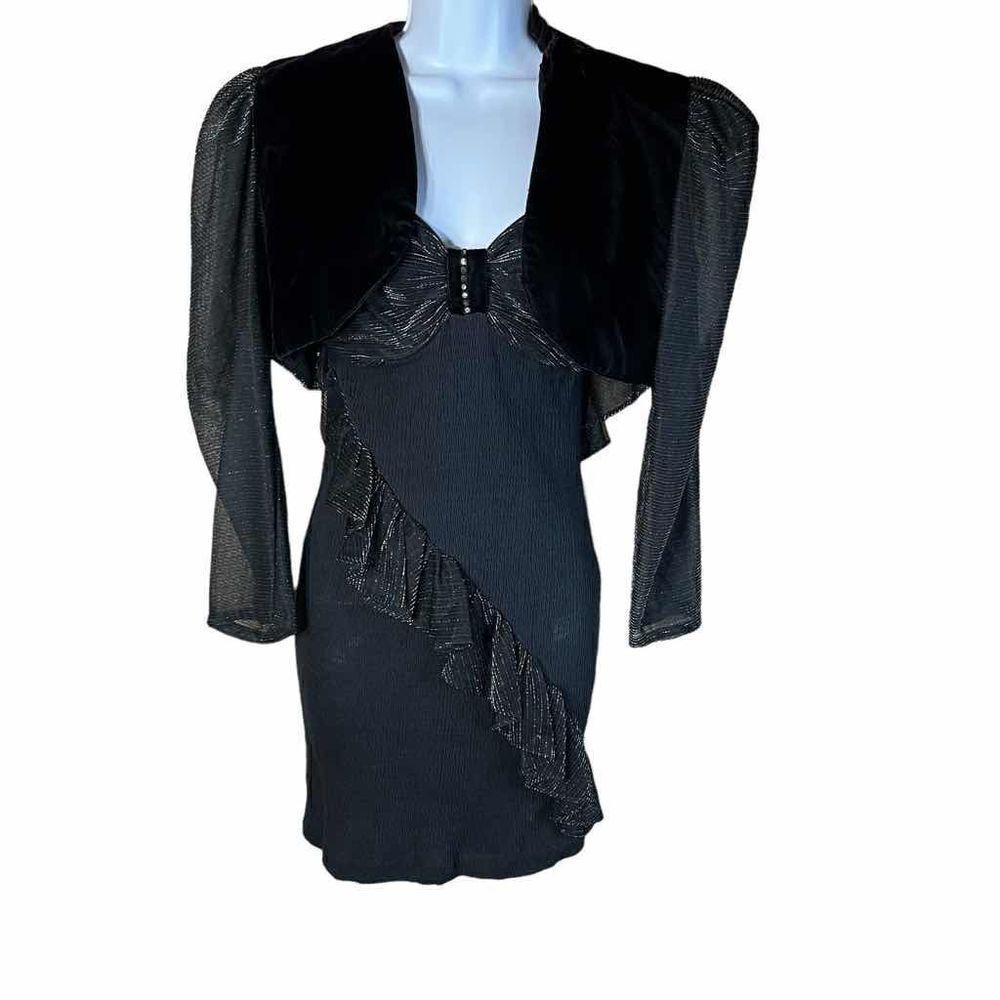 ‎Vintage 80’s Cha Cha Cha dress and cropped jacket/shrug